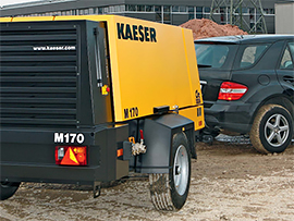 Эксплуатация компрессора Kaeser M 170