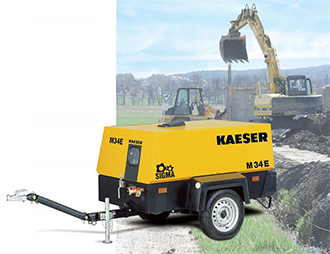 Мобильный компрессор Kaeser Kaeser M 34 E